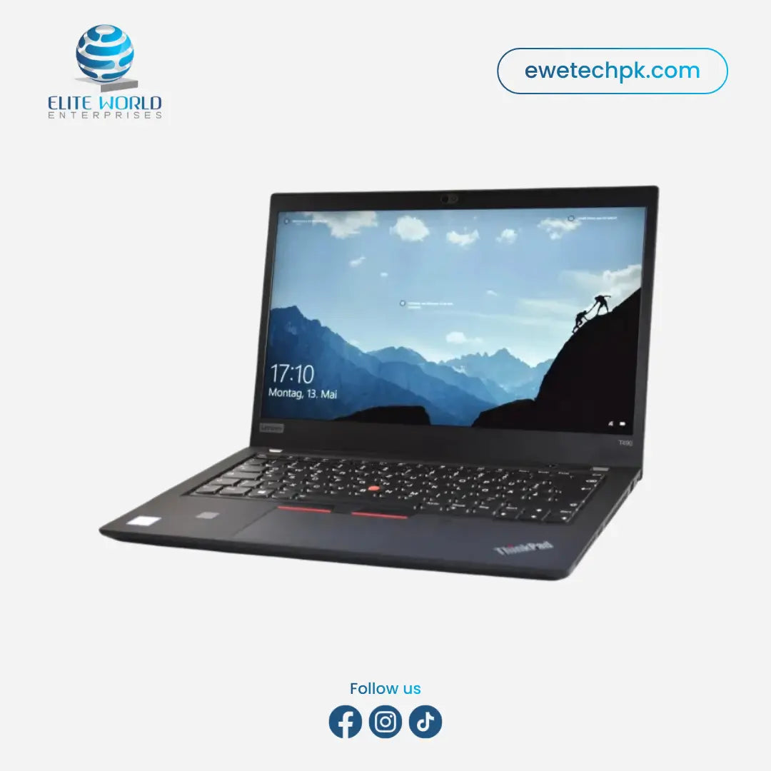 Lenovo ThinkPad T490 – Core i5 10th Gen – 8GB RAM – 256GB SSD