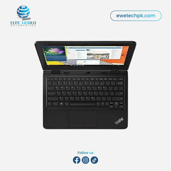 Lenovo ThinkPad 11E (5th Gen) 11.6" HD Business Laptop - Intel Celeron Quad-Core, 4 GB Ram, 128GB SSD, Windows 10 Pro