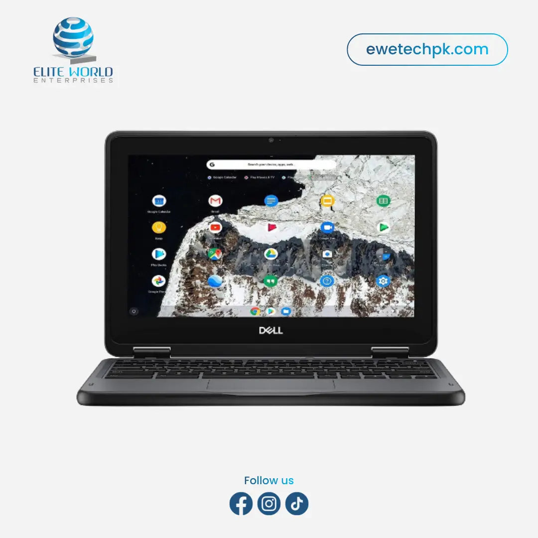 Dell Chromebook 360 Touch | 64GB Storage | 4GB Ram | Update 2029 |