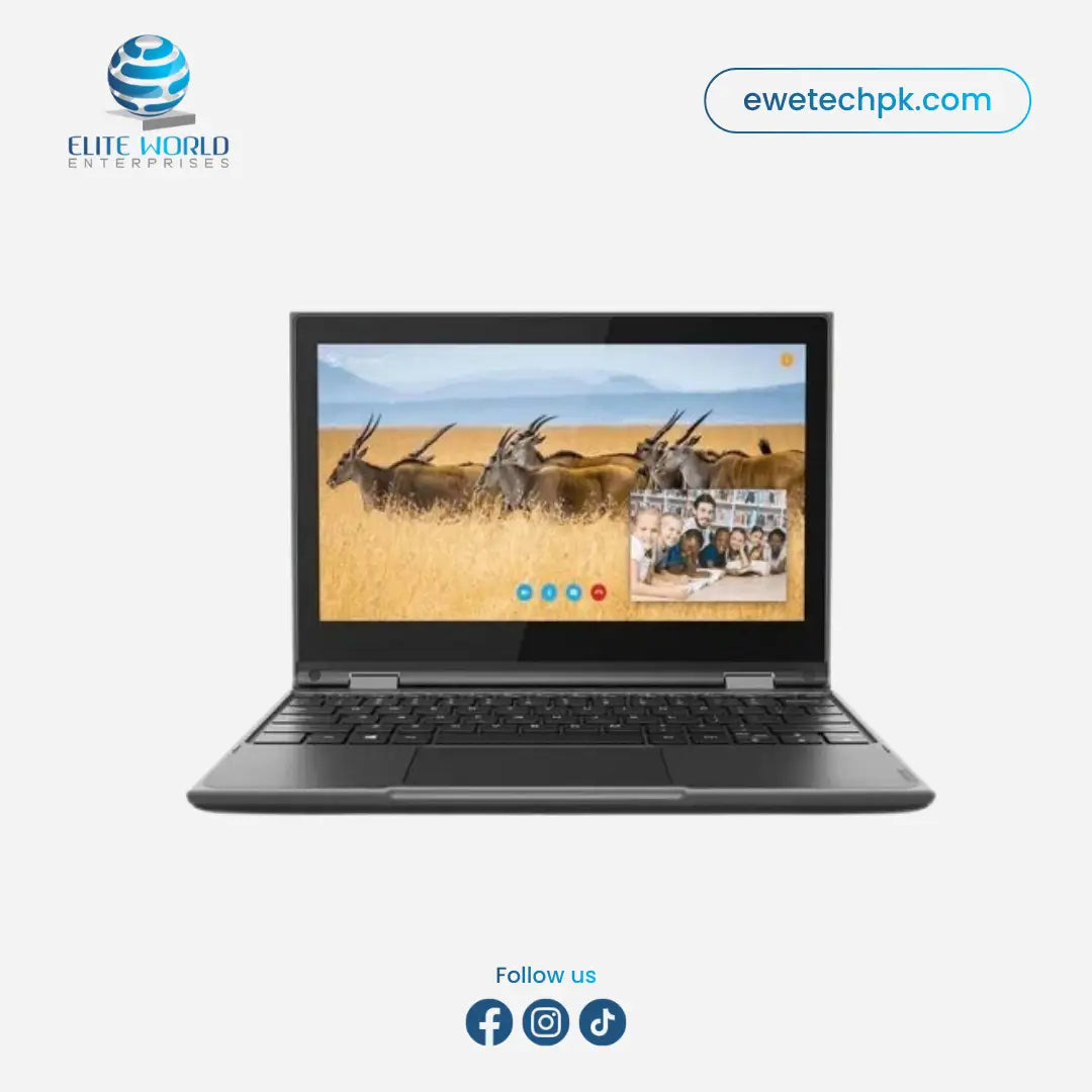 Lenovo | ChromeBook 300E | 4GB RAM | 32GB Storage | 11.6″ Display | Touch Screen | 2027 Updateable